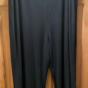 Isaac Mizrahi Classic Black Pants XL Polyester/Spandex